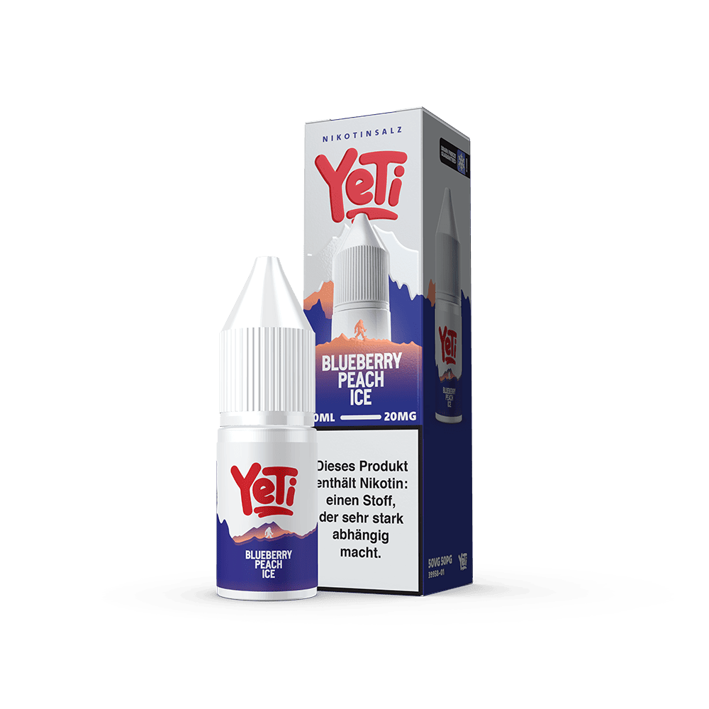 Liquid Blueberry Peach Ice - Yeti Summit Nikotinsalz