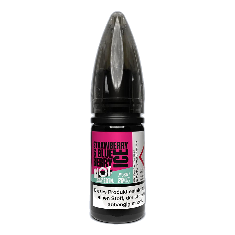 Liquid Strawberry Blueberry Ice - RIOT BAR EDTN Nikotinsalz 20mg