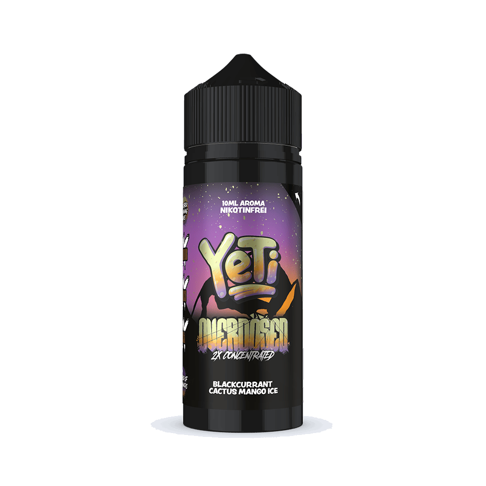 Aroma Blackcurrant Cactus Mango Ice - Yeti Overdosed