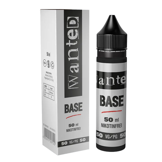 Wanted Base 50/50 50ml in 60ml Flasche