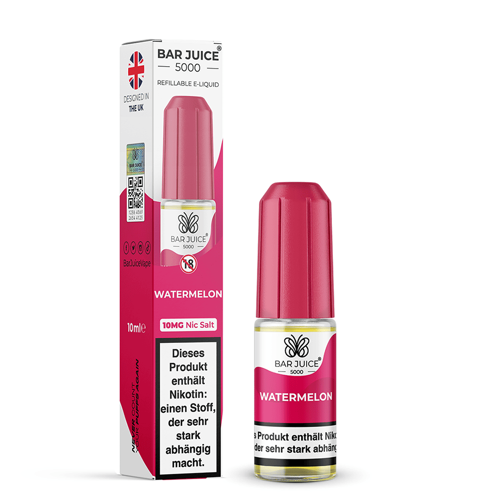 Bar Juice Nikotinsalz Watermelon Liquid