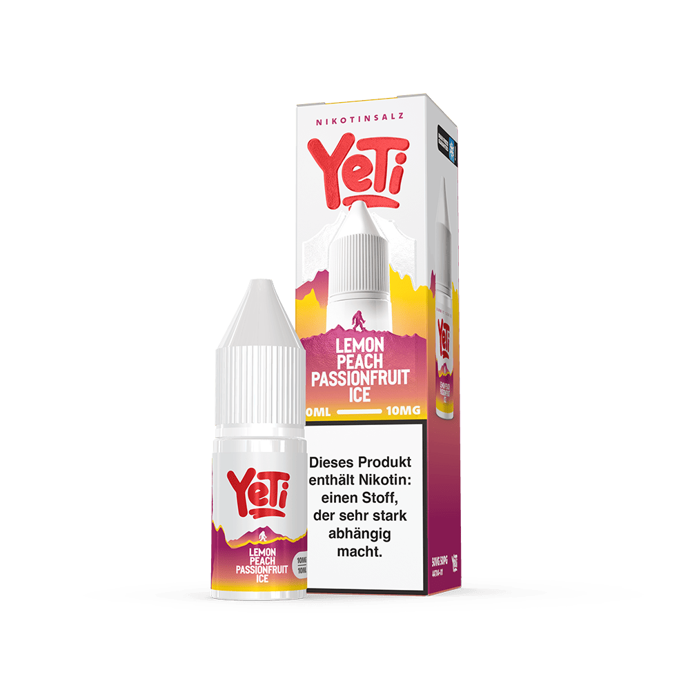 Yeti Summit Nikotinsalz - Lemon Peach Passionsfruit Ice - Overdosed