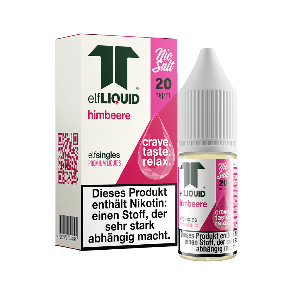 Elf-Liquid - Himbeere - Nikotinsalz Liquid