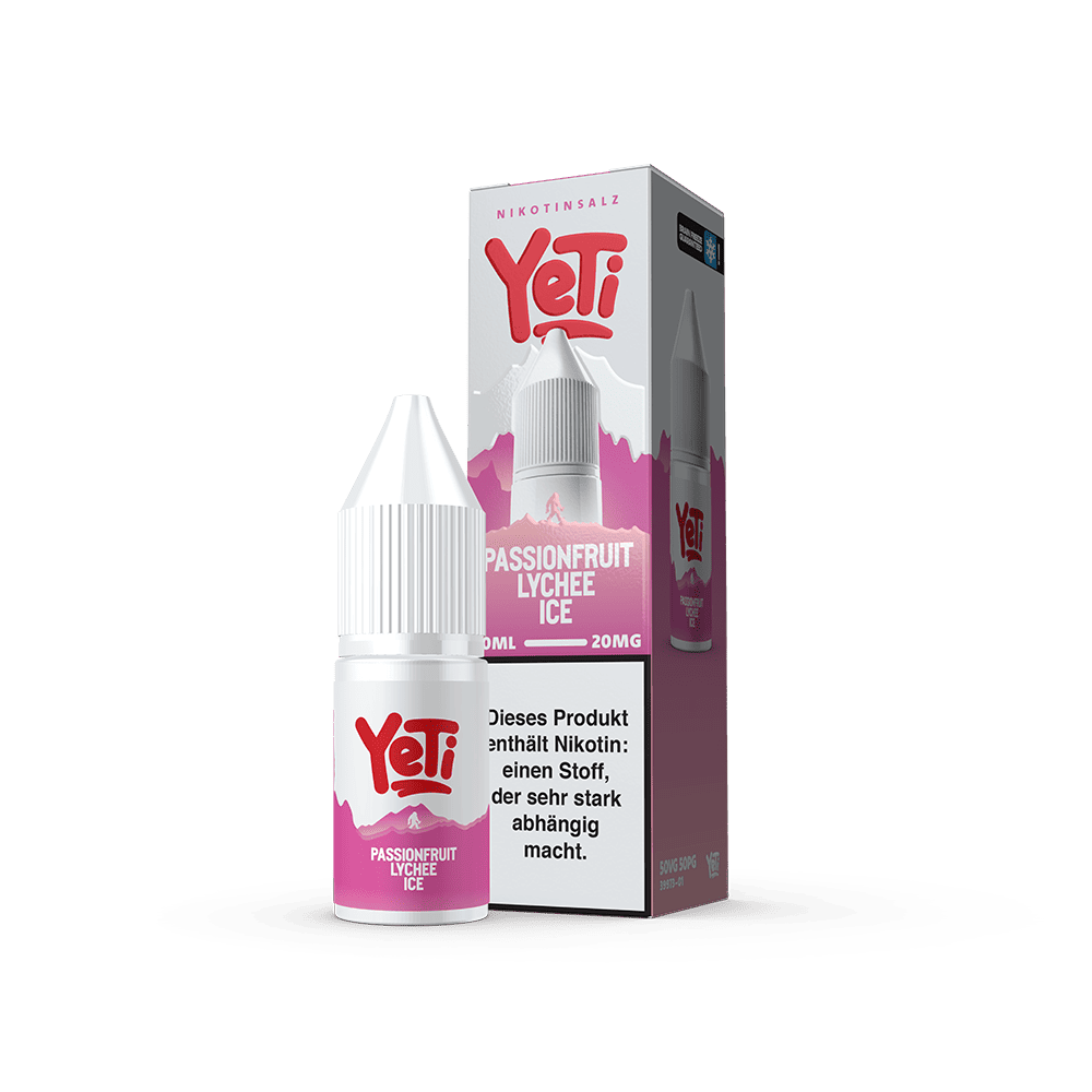 Liquid Passionfruit Lychee Ice - Yeti Summit Nikotinsalz