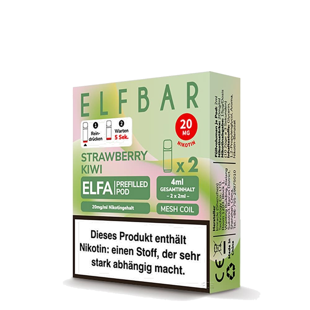 ELFBAR Elfa Pods alle Sorten