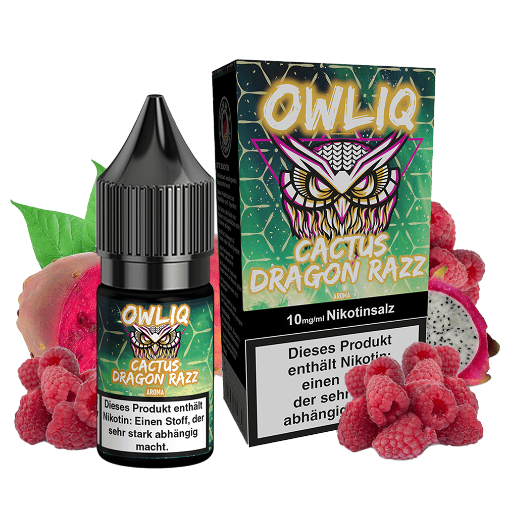 Liquid Cactus Dragon Razz - OWLIQ Nikotinsalz