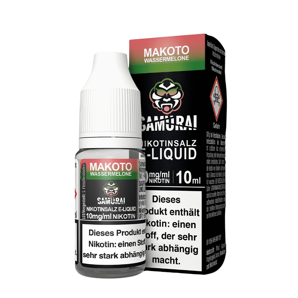Liquid Makoto Wassermelone - Samurai Nikotinsalz
