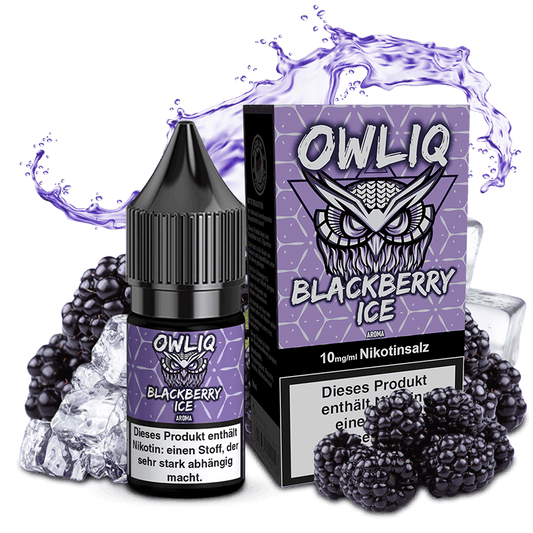 Liquid Blackberry Ice - OWLIQ Nikotinsalz
