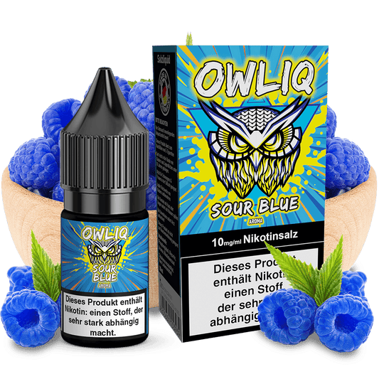 OWLIQ Nikotinsalz Sour Blue 10ml Liquid