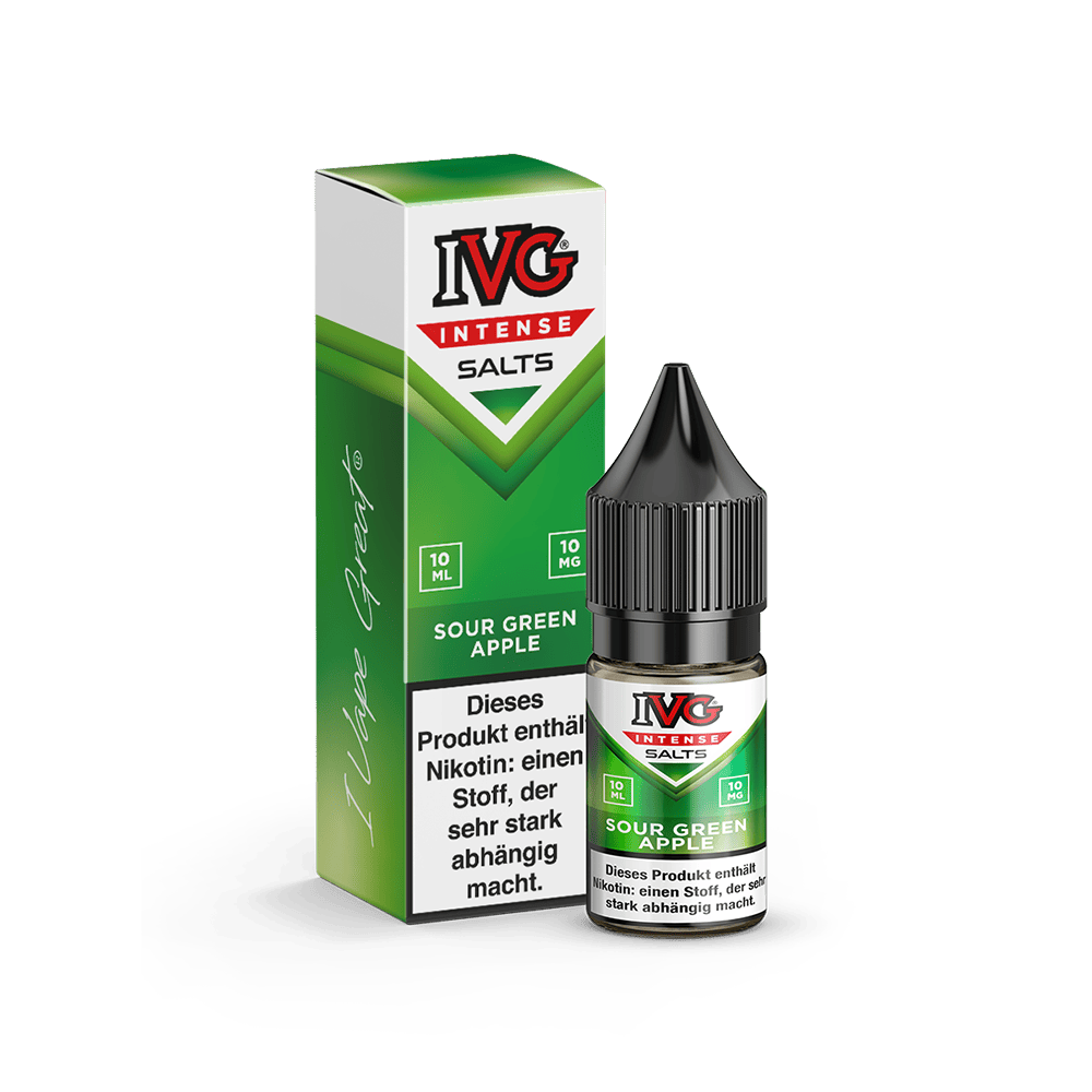 IVG Intense Nikotinsalz - Sour Green Apple