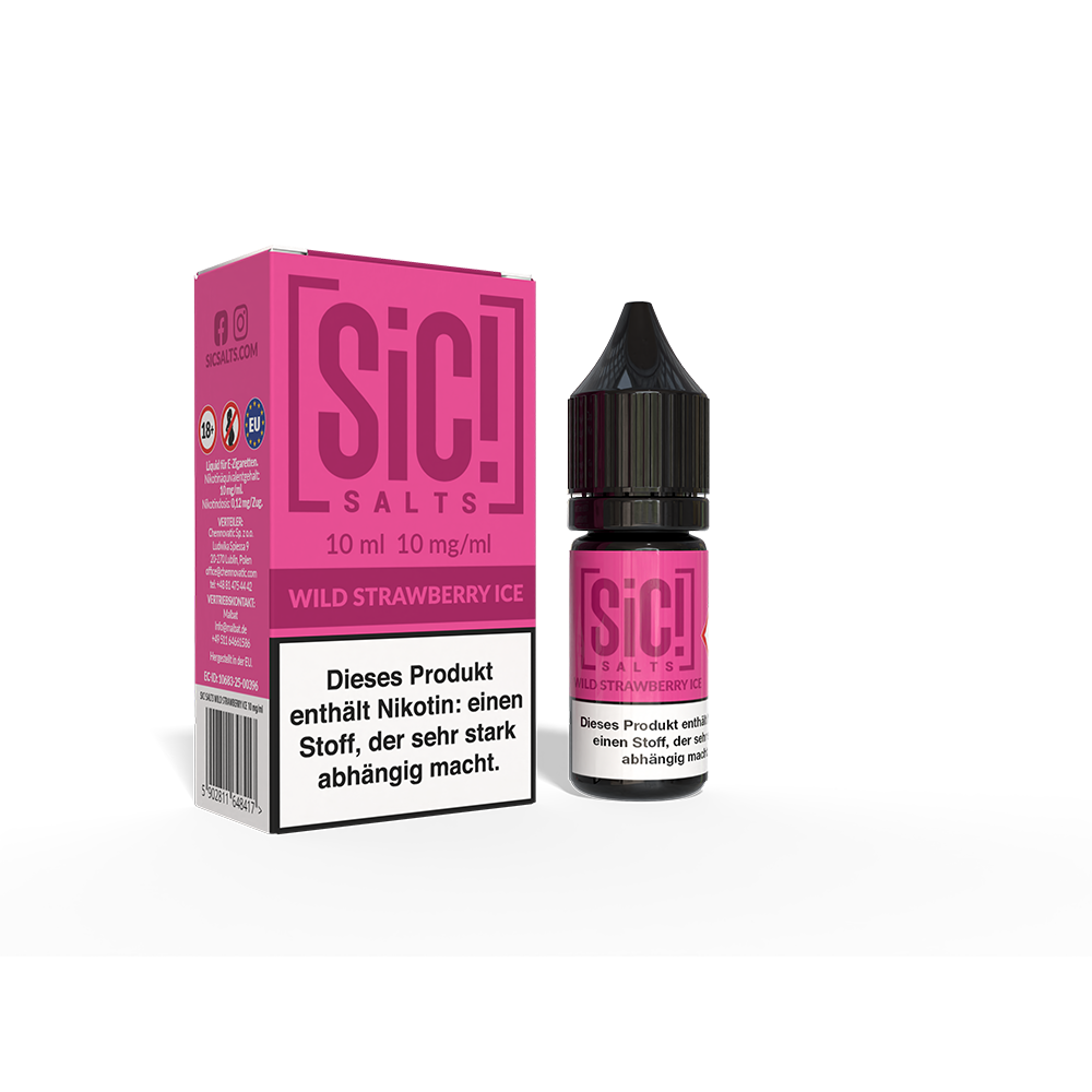 Liquid Wild Strawberry Ice SIC Nikotinsalz