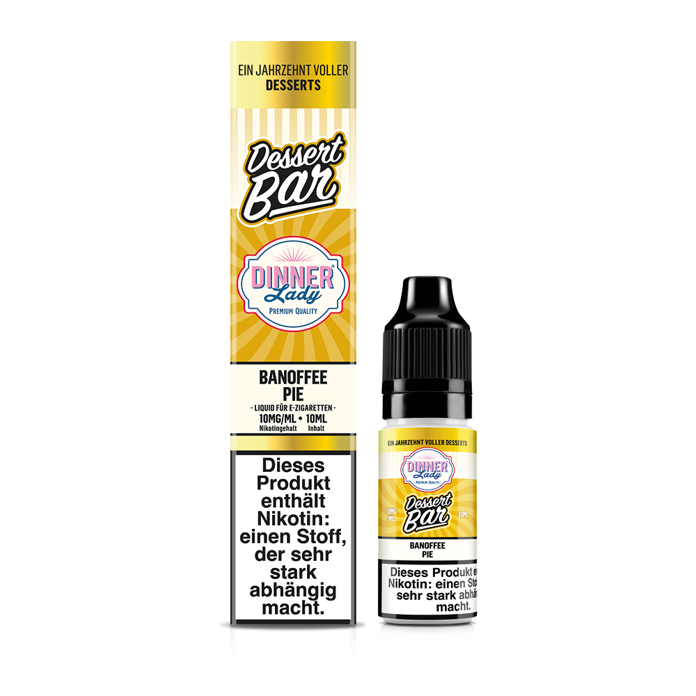 Dinner Lady Nikotinsalz Banoffee Pie 50/50 10ml