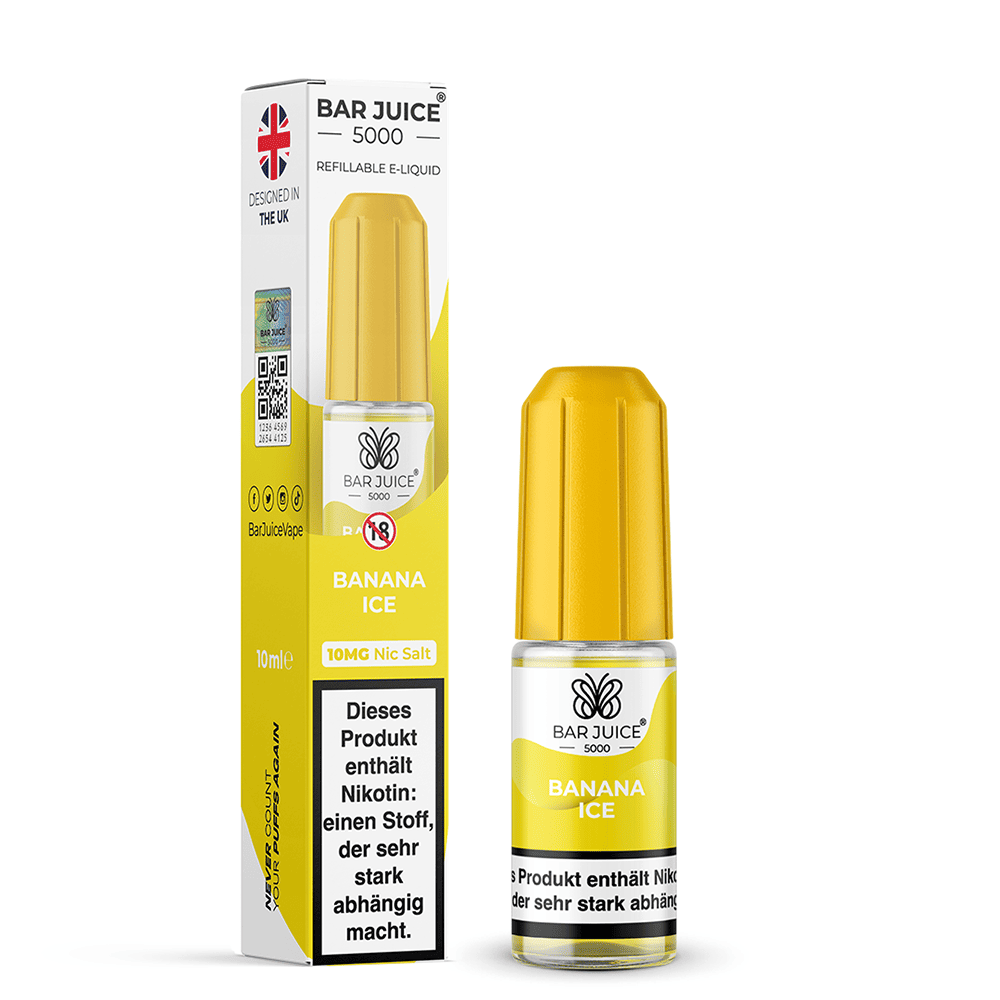 Bar Juice Nikotinsalz Banana Ice Liquid