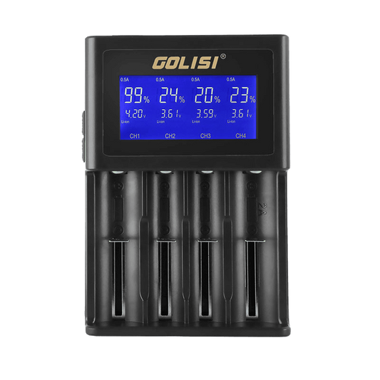 Golisi Smart S4 Ladegerät 4-Schacht /2A