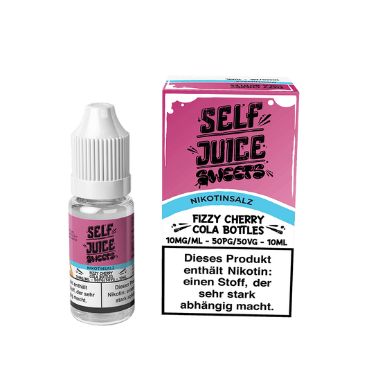 Liquid Fizzy Cherry Cola Bottles - Self Juice Nikotinsalz