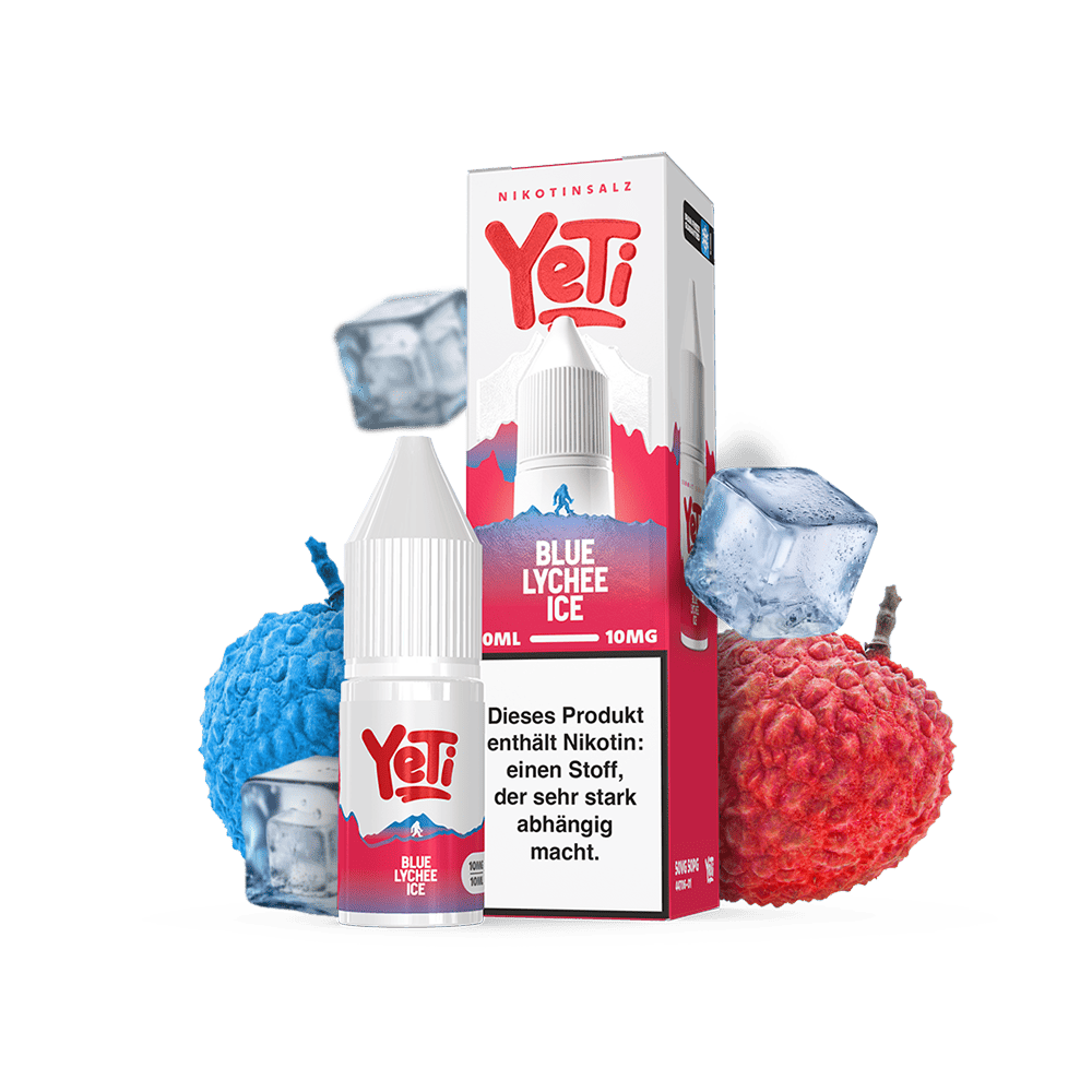Yeti Summit Nikotinsalz - Blue Lychee Ice - Overdosed