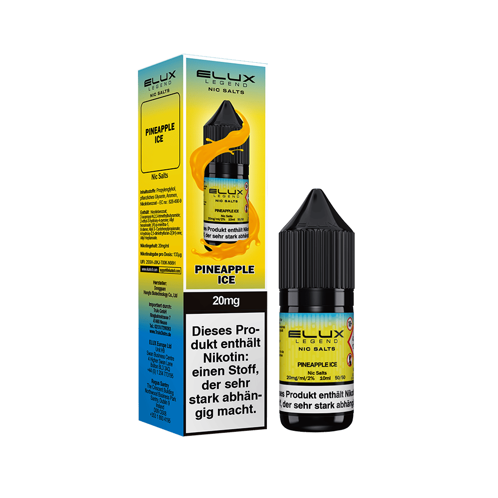 Elux Nikotinsalz Pineapple Ice Liquid