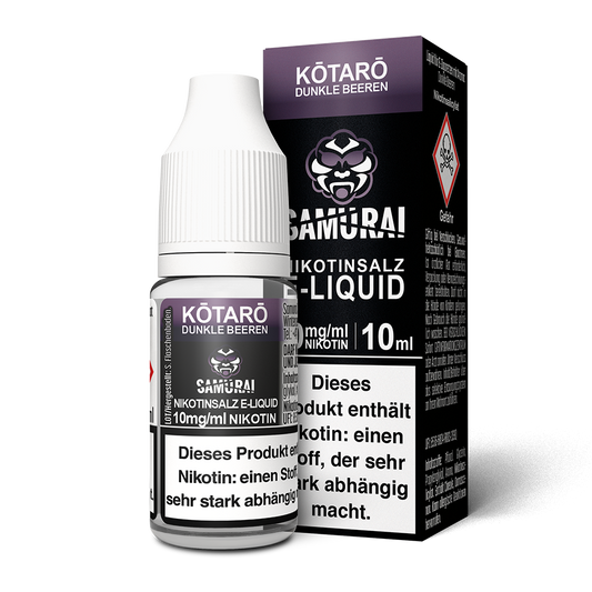 Liquid Kotaro Dunkle Beeren - Samurai Nikotinsalz