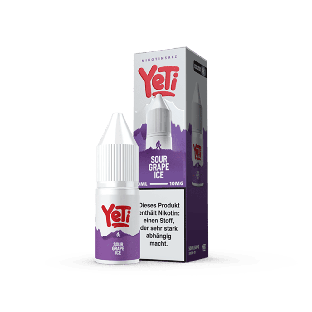 Liquid Sour Grape Ice - Yeti Summit Nikotinsalz
