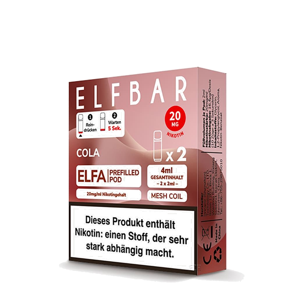 ELFBAR Elfa Pods alle Sorten