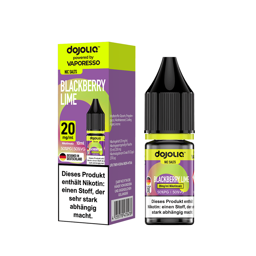 Dojoliq Nikotinsalz Blackberry Lime Liquid
