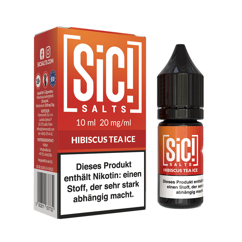 SIC Nikotinsalz Liquid - Hibiscus Tea Ice - 20mg