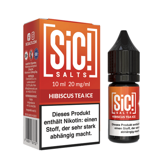 SIC Nikotinsalz Liquid - Hibiscus Tea Ice - 20mg