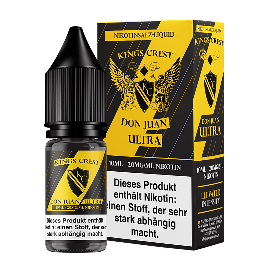 Kings Crest Nikotinsalz - Don Juan Ultra - 10ml Liquid