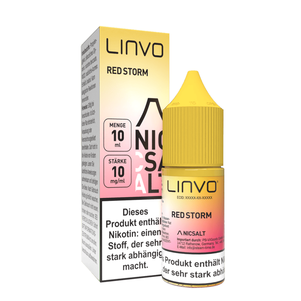 Linvo Nikotinsalz - Red Storm - Liquid