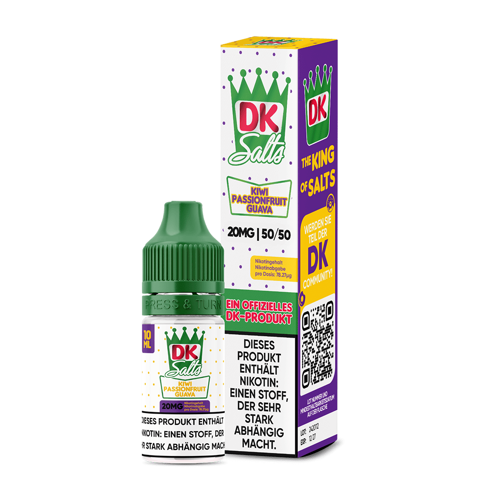DK Salts Nikotinsalz Kiwi Passionsfruit Guava 10ml