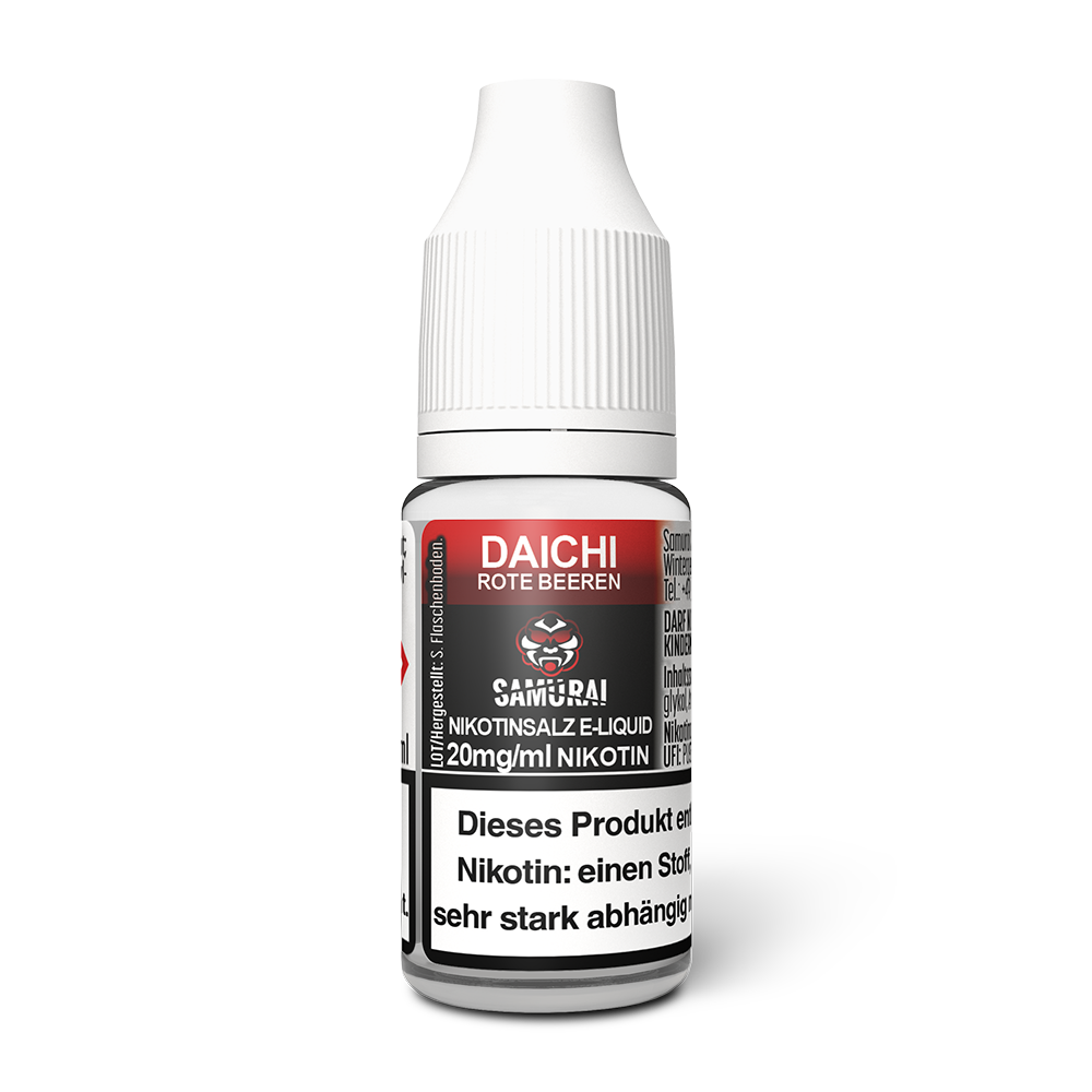 Liquid Daichi Rote Beeren - Samurai Nikotinsalz