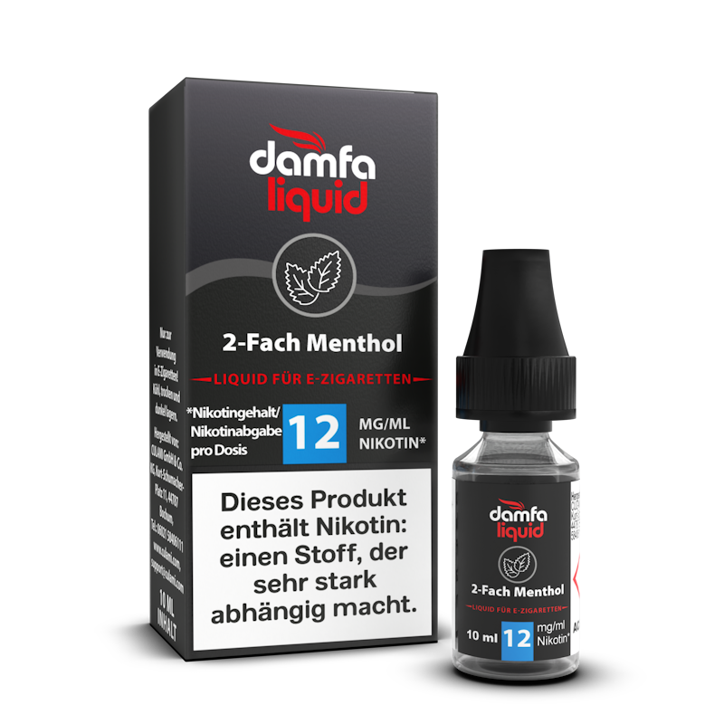 damfaliquid 2 Fach Menthol V2 10ml
