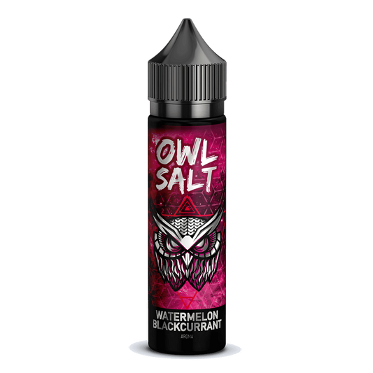 OWL Salt Aroma Longfill - Watermelon Blackcurrant - 10ml in 60ml Flasche