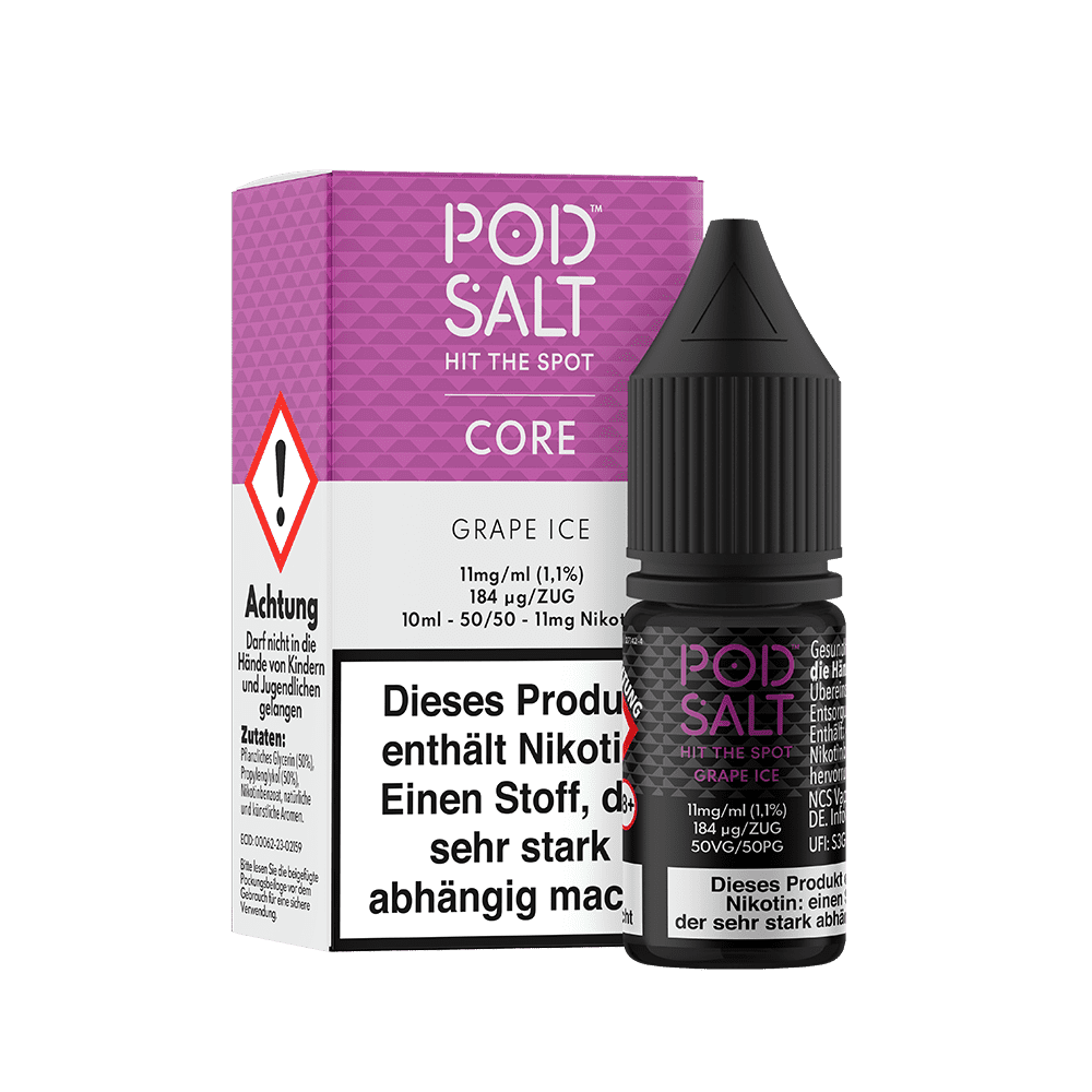Liquid Grape Ice - Pod Salt Core Nikotinsalz
