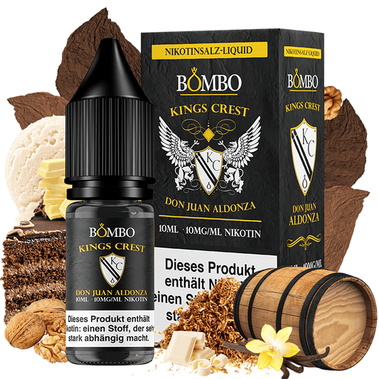 Kings Crest Nikotinsalz - Don Juan Aldonza - 10ml Liquid