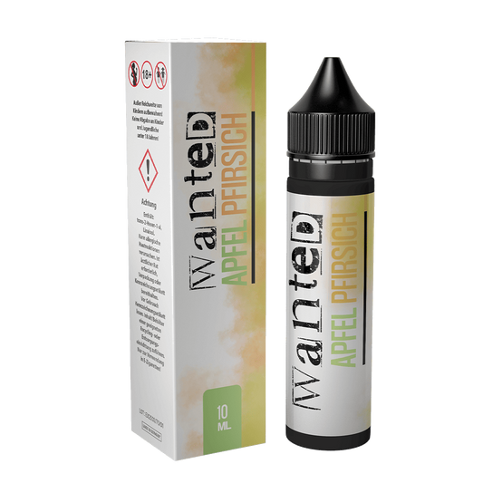 Wanted Aroma Apfel Pfirsich - 10ml