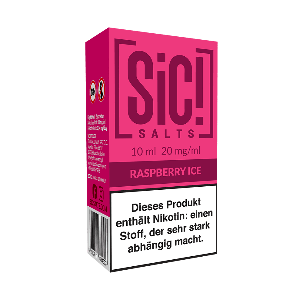 Liquid Raspberry Ice SIC Nikotinsalz