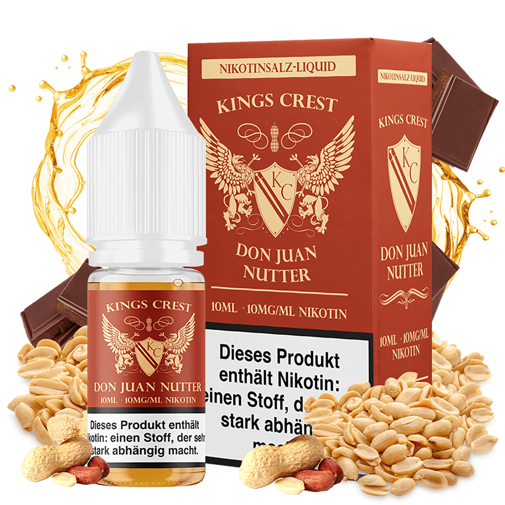 Kings Crest Nikotinsalz - Don Juan Nutter - 10ml Liquid
