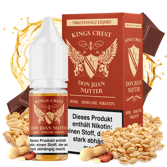Kings Crest Nikotinsalz - Don Juan Nutter - 10ml Liquid