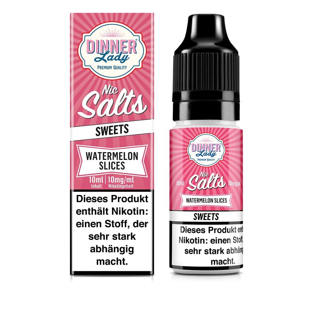 Liquid Watermelon Slices - Dinner Lady Nikotinsalz