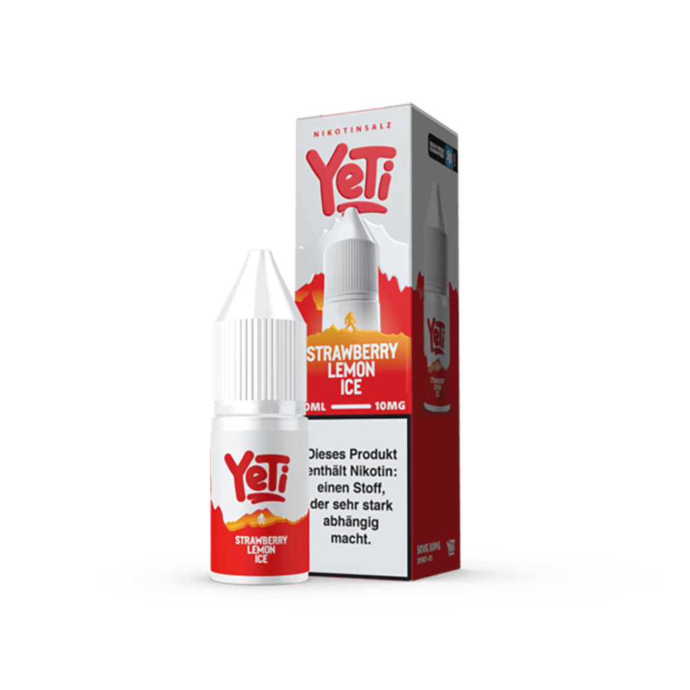 Liquid Strawberry Lemon Ice - Yeti Summit Nikotinsalz