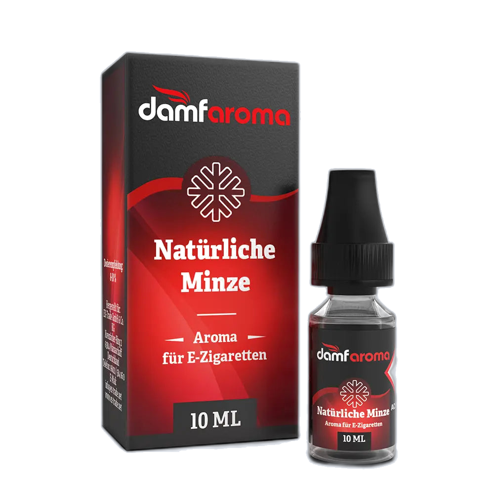damfaroma natürliche Minze 10ml Aroma