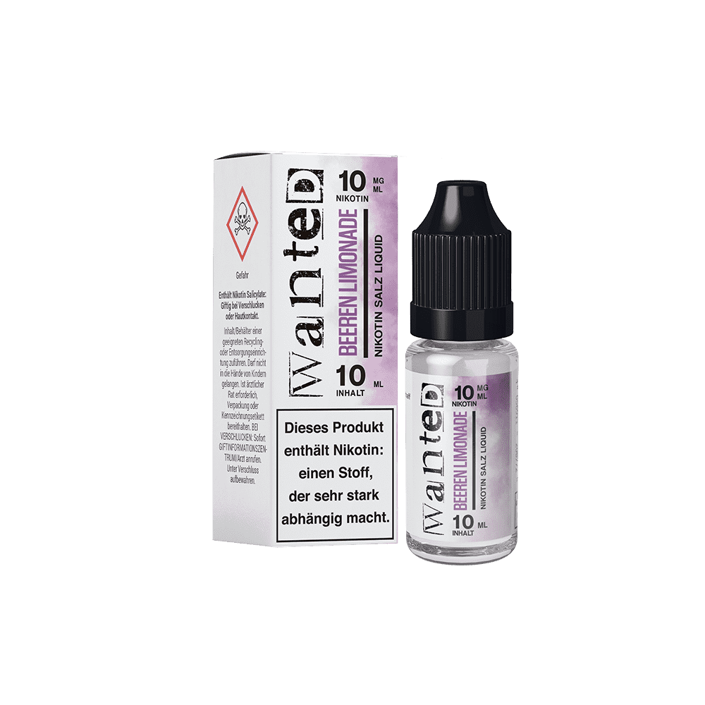 Liquid Beeren Limonade - Wanted Overdosed Nikotinsalz