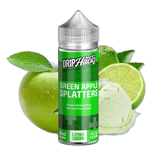 Aroma Green Apple Splatters - Drip Hacks