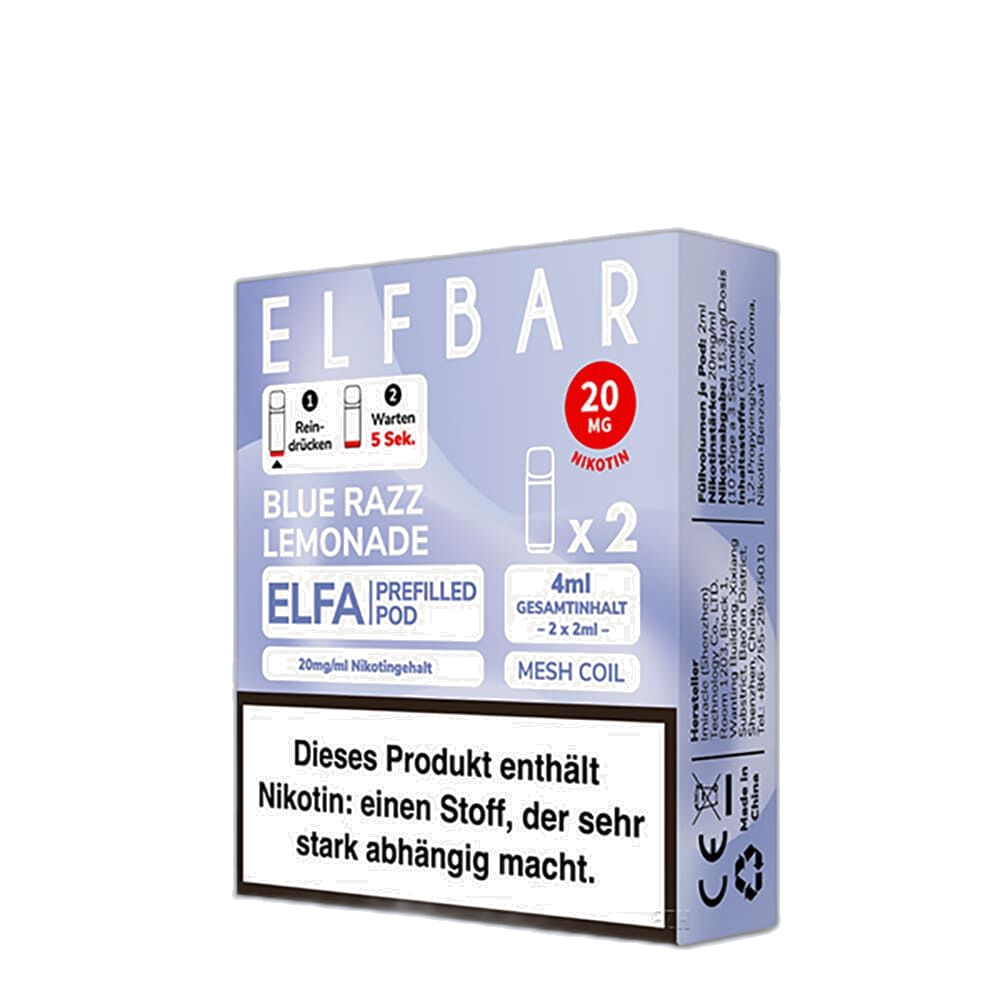 ELFBAR Elfa Pods alle Sorten