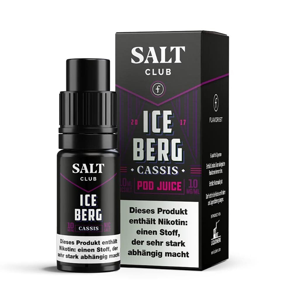 Liquid Iceberg Cassis - Flavorist Salt Club Nikotinsalz