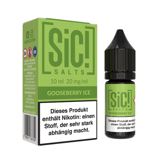 SIC Nikotinsalz Liquid  - Gooseberry Ice - 20mg