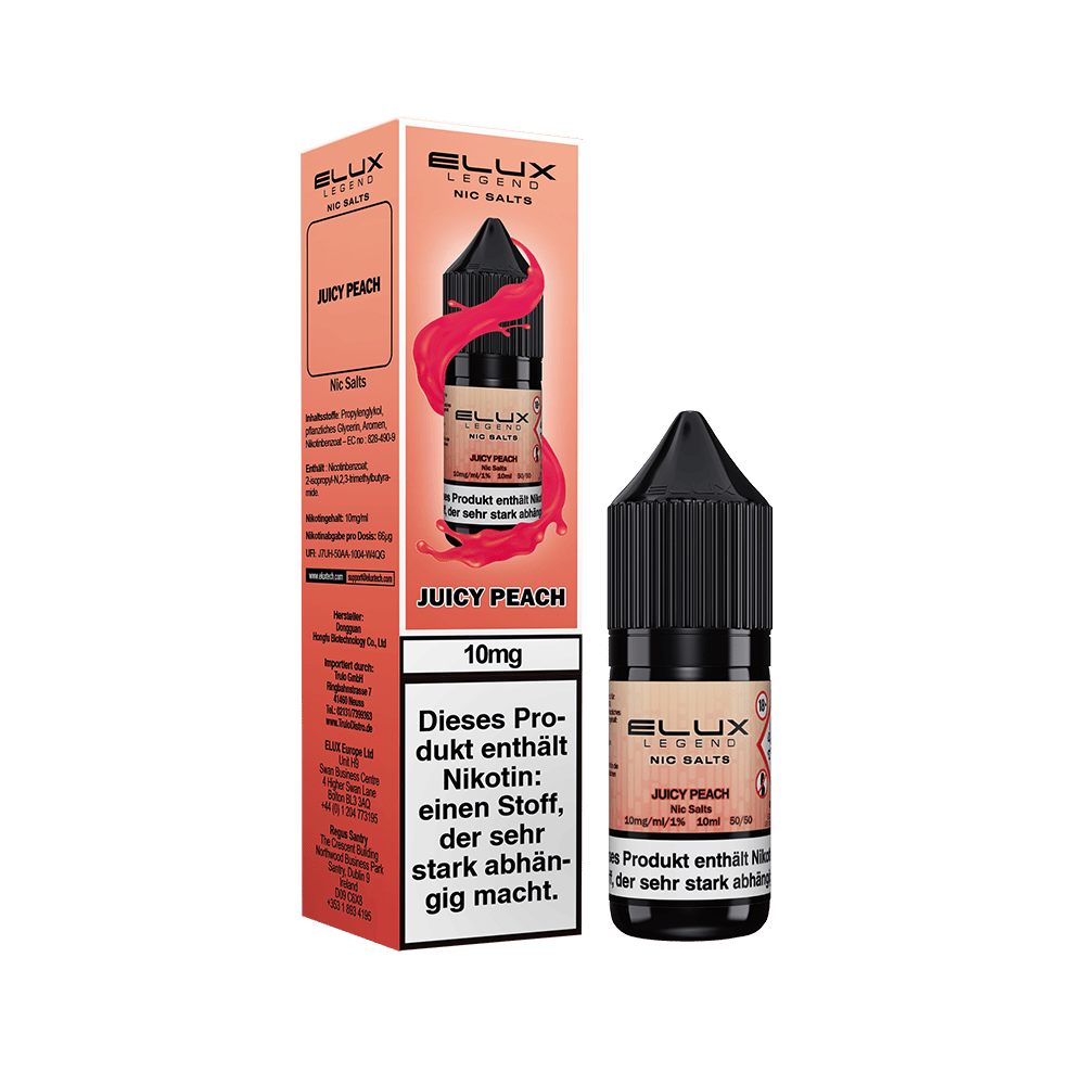 Elux Nikotinsalz Juicy Peach Liquid