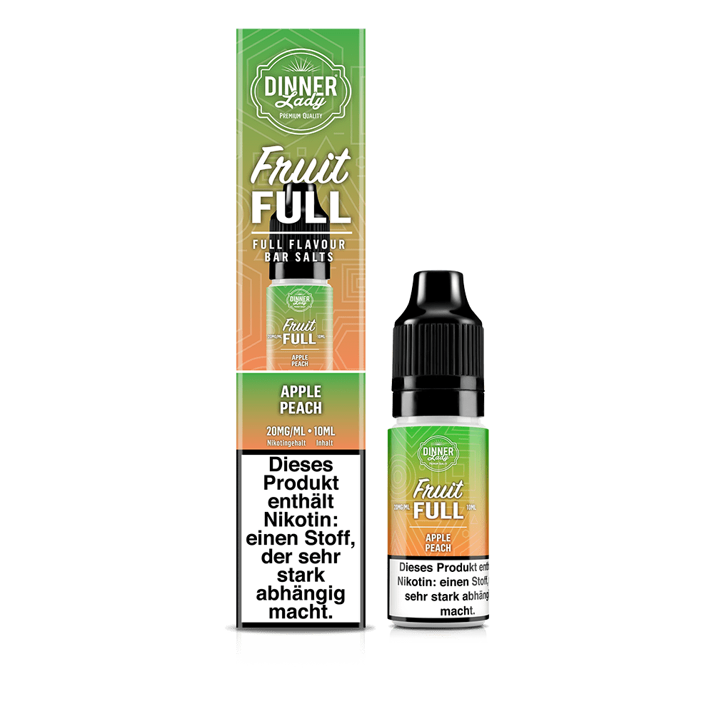 Liquid Apple Peach - Dinner Lady Fruit Full Nikotinsalz