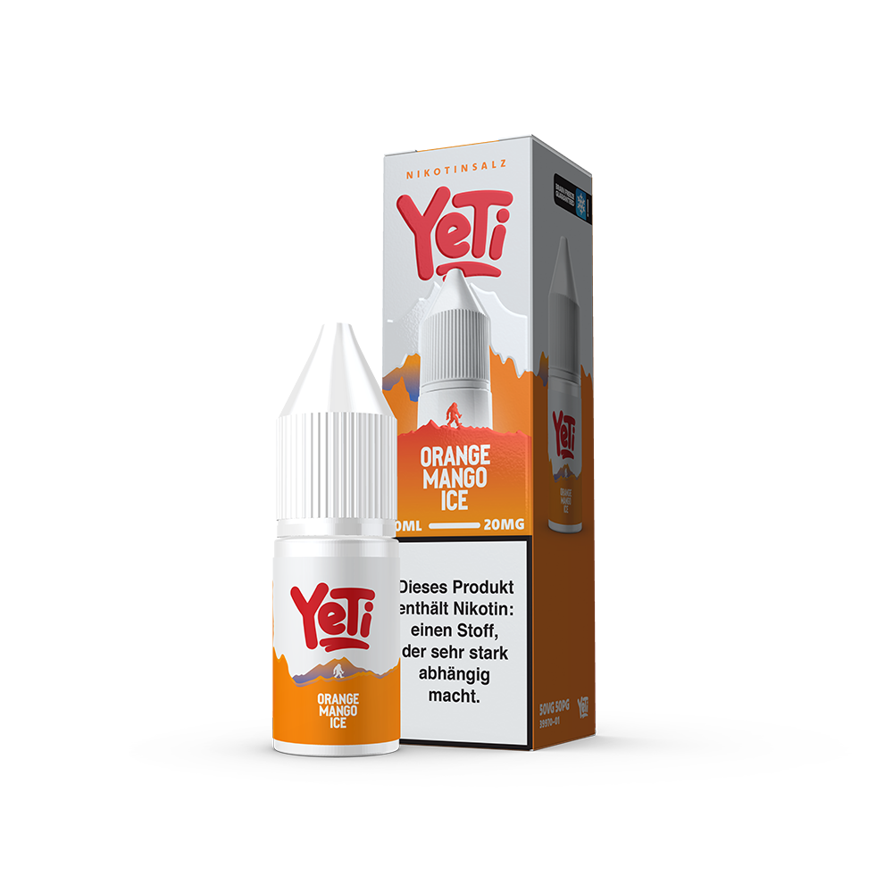 Liquid Orange Mango Ice - Yeti Summit Nikotinsalz